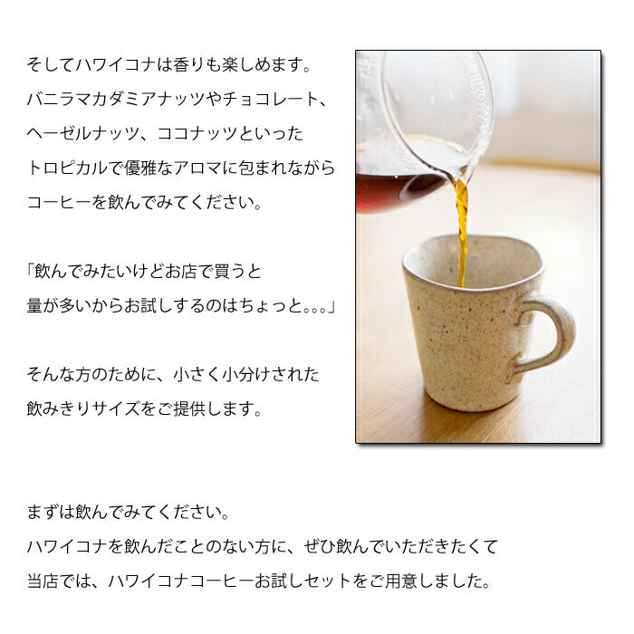水出しコーヒー ボトル 100% 豆 ライオンコーヒー ロイヤルコナコーヒー 7oz 198g 2袋 ハワイ コナ 極上 水出しアイスコーヒー HARIO ハリオ ブラウン 600ml MCPN-7CBR