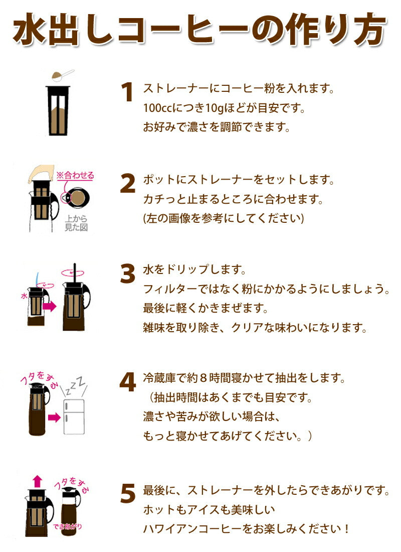 ライオンコーヒー 水出しコーヒー ボトル セット アイスコーヒー ホット ドリップ フレーバーコーヒー 送料無料 水出しアイスコーヒー