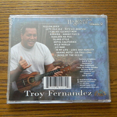 TROY FERNANDEZ トロイ・フェルナンデス Hawaiian Style Ukulele II